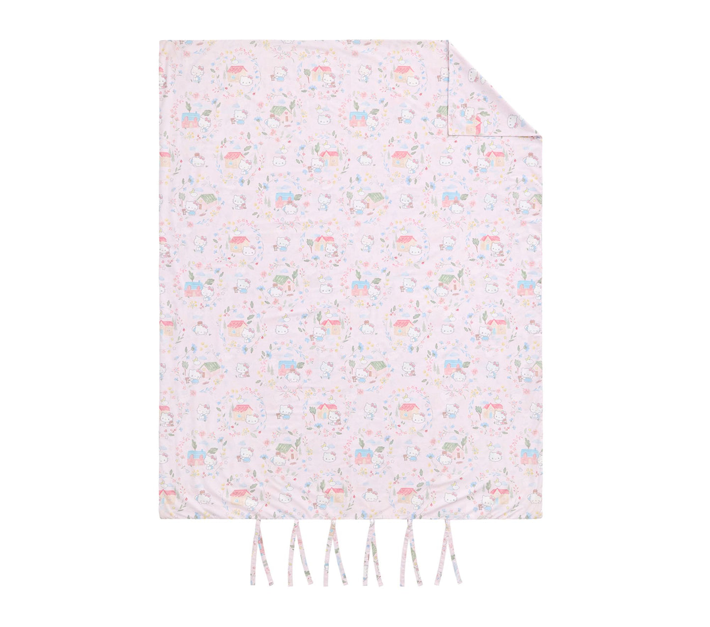 (Pre-Order) Pottery Barn Kids Hello Kitty Cottage Organic Duvet Cover & Shams