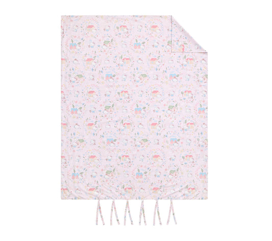 (Pre-Order) Pottery Barn Kids Hello Kitty Cottage Organic Duvet Cover & Shams