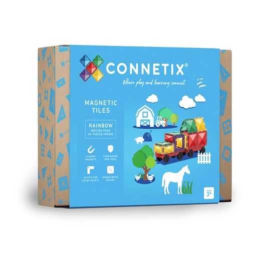 (PRE-ORDER) CONNETIX Rainbow Motion Pack 24 pcs