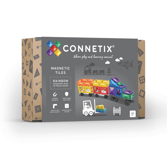 (PRE-ORDER) CONNETIX Rainbow Transport Pack 50 pc
