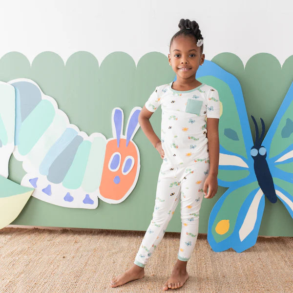 (Pre-Order) Kyte Baby + The Very Hungry Caterpillar Short Sleeve Pajamas