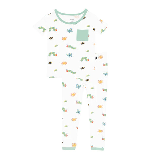 (Pre-Order) Kyte Baby + The Very Hungry Caterpillar Short Sleeve Pajamas