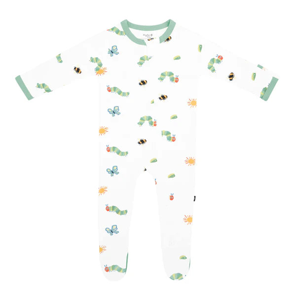 (Pre-Order) Kyte Baby + The Very Hungry Caterpillar Zippered Footie