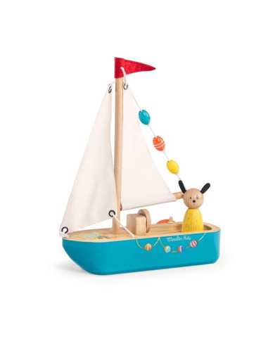 (Pre-Order) Moulin Roty Le voilier La Grande Famille