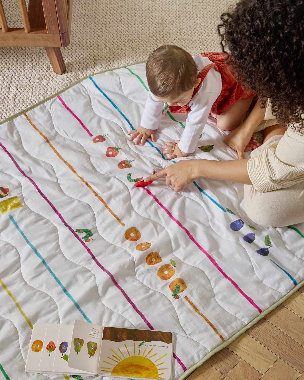 (Pre-Order) Nestig + The Very Hungry Caterpillar Baby Quilt