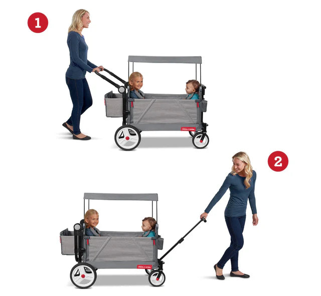 (PRE-ORDER) RADIO FLYER Odyssey Stroll 'N Wagon