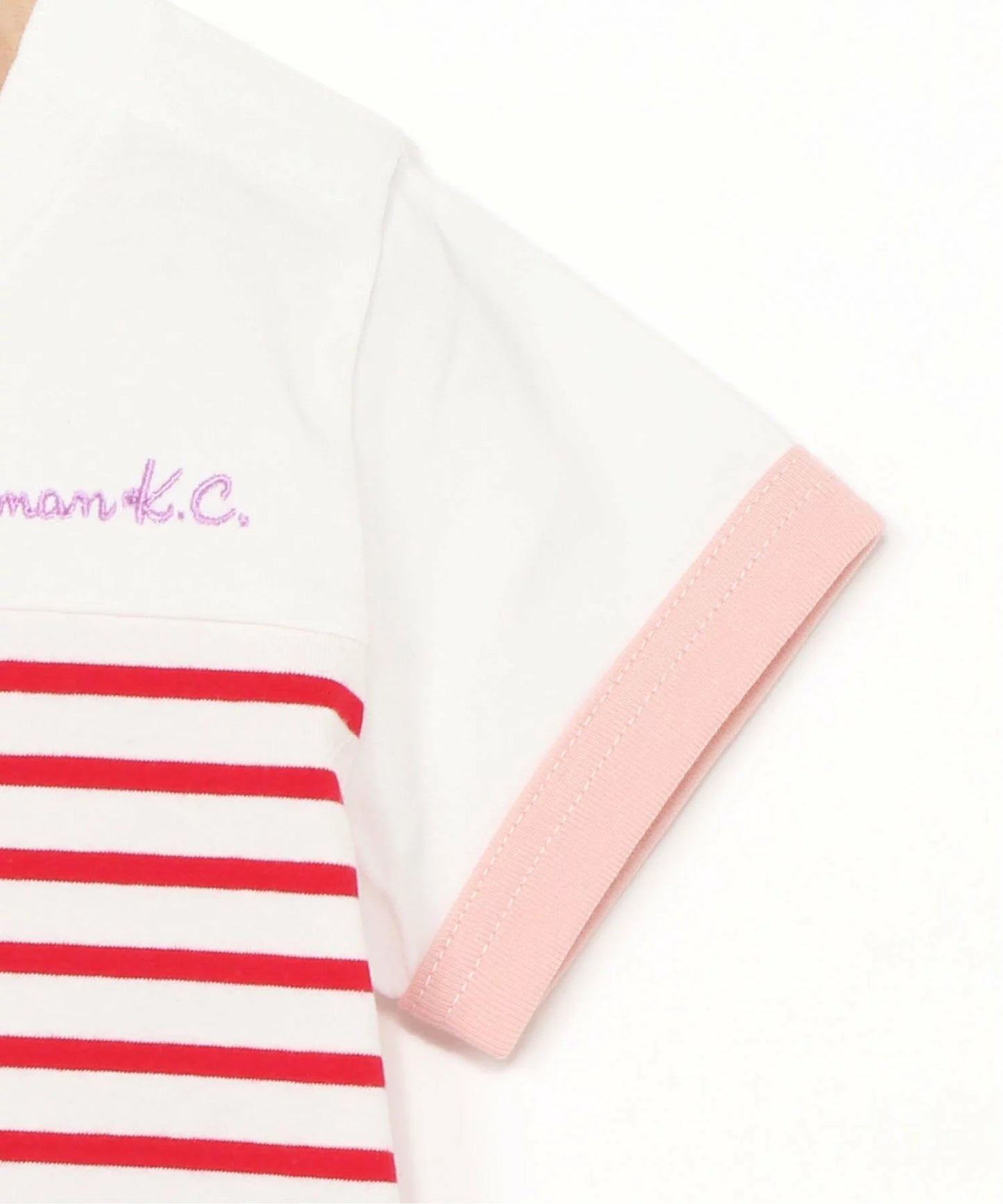 (Pre-Order) Anpanman Sitting Anpanman Border T-Shirt
