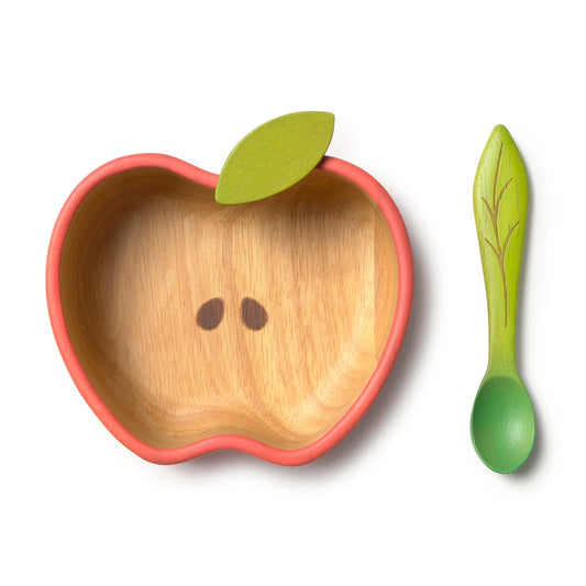 (Pre-Order) Oli&Carol Pepa The Apple Bowl & Spoon Set
