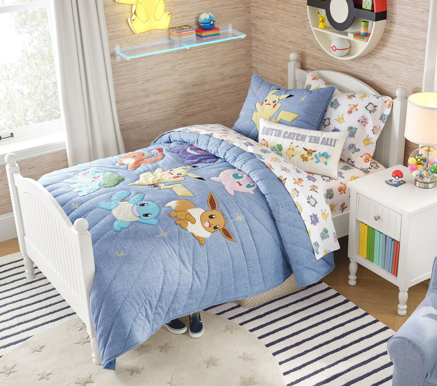 (Pre-Order) Pottery Barn Kids Pokémon Organic Sheet Set