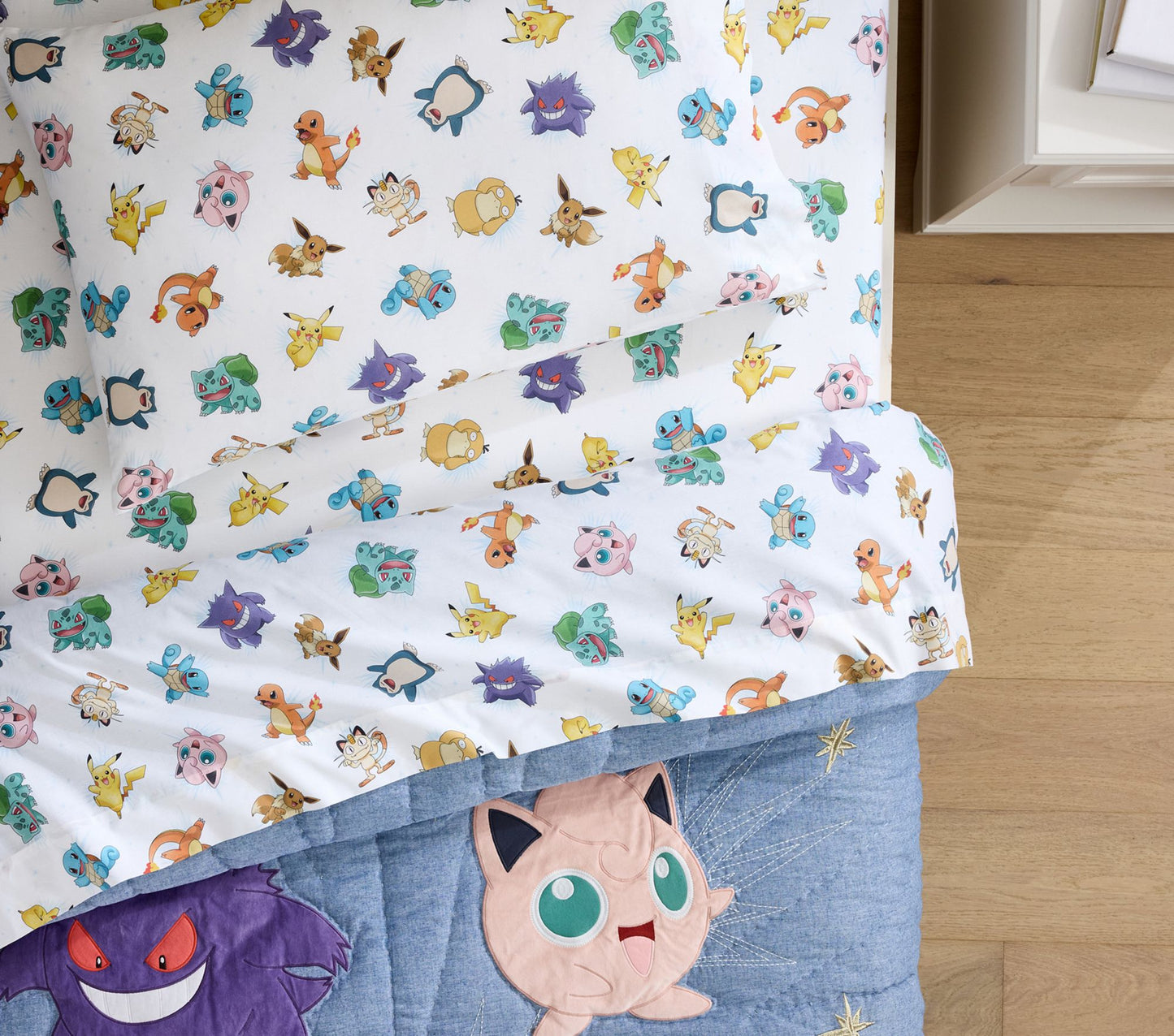 (Pre-Order) Pottery Barn Kids Pokémon Organic Sheet Set