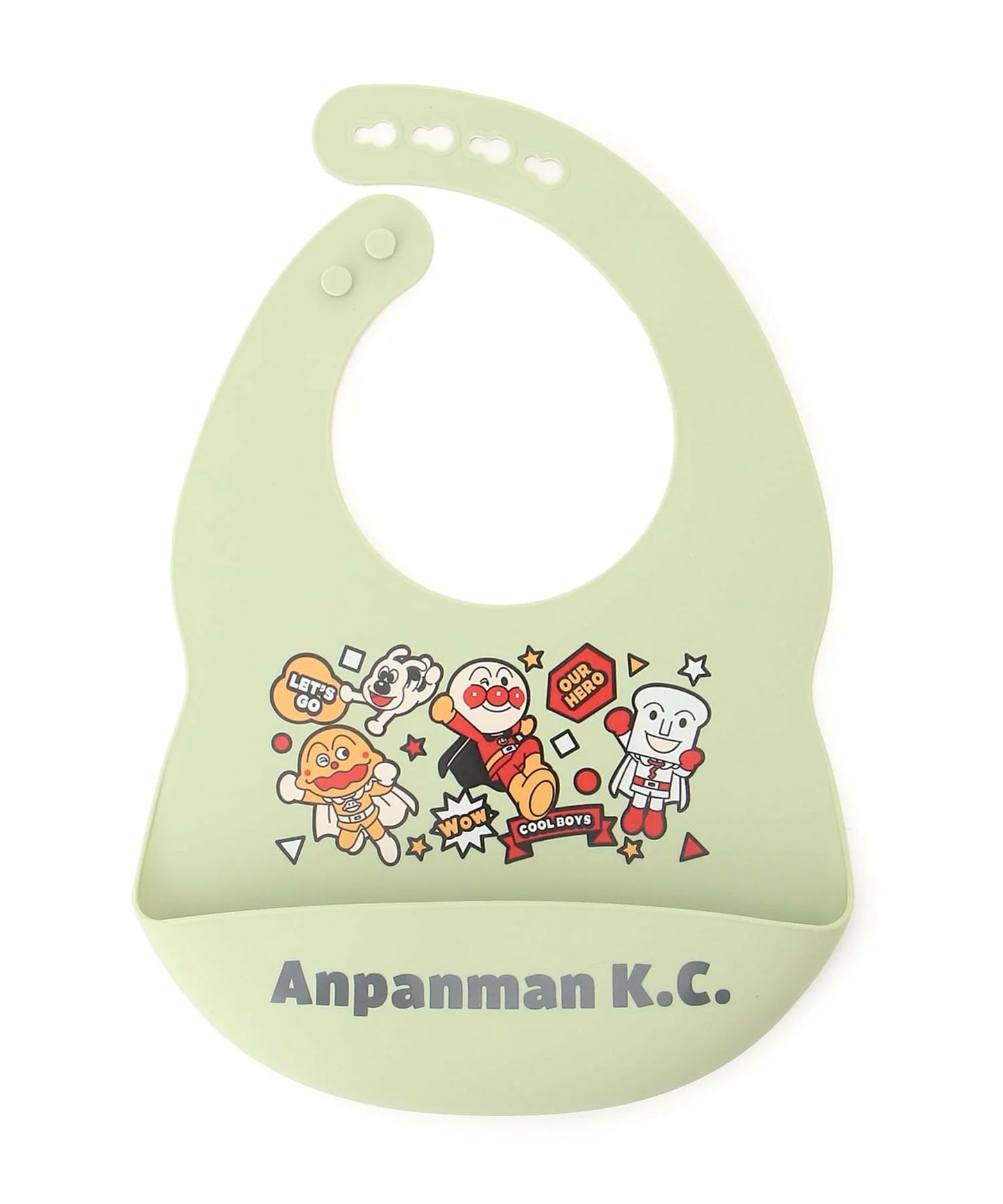 (Pre-Order) Anpanman Silicone Bib for Feeding