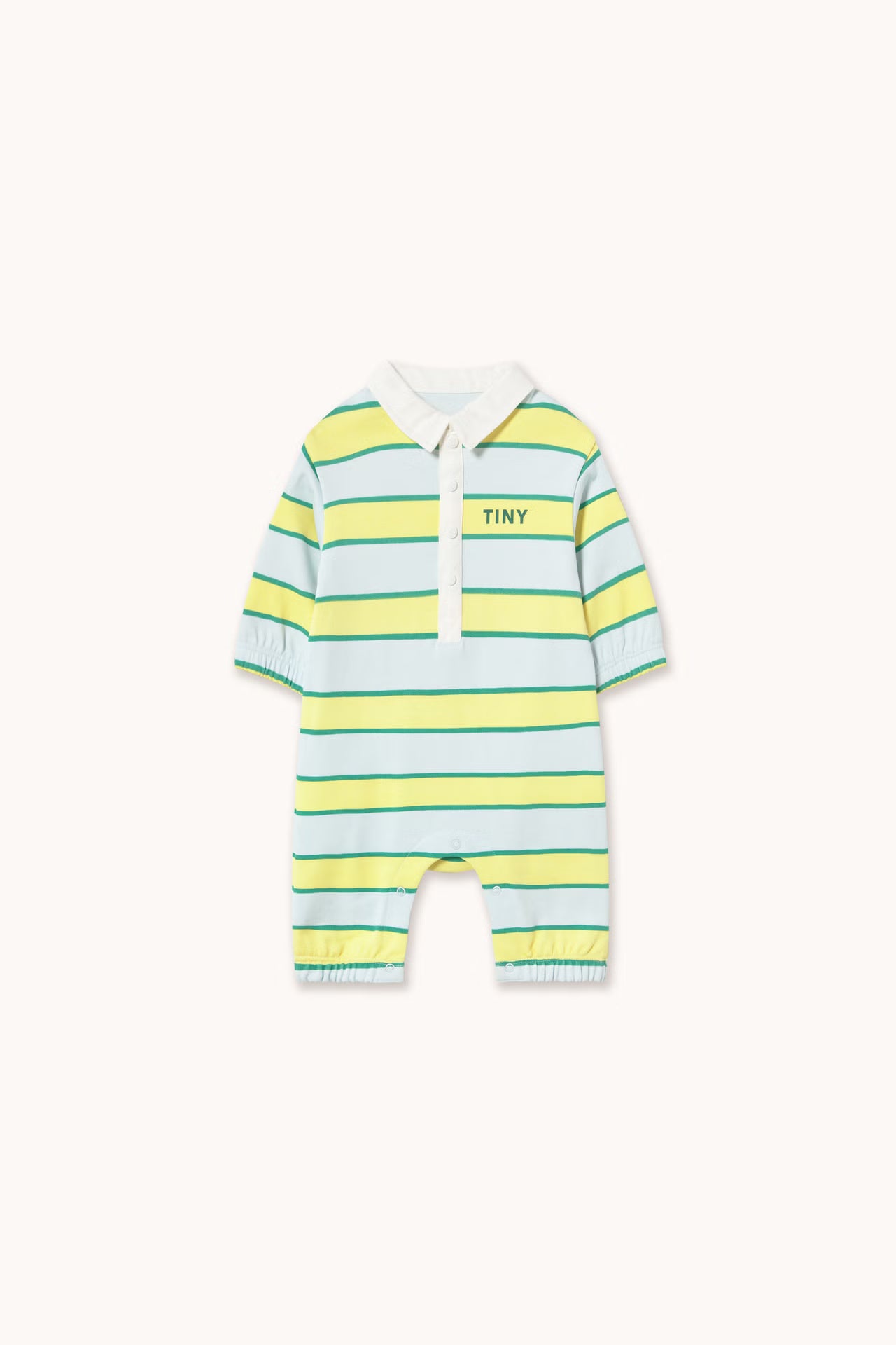 (Pre-Order) Tiny Cotton Retro Stripes Polo One-piece