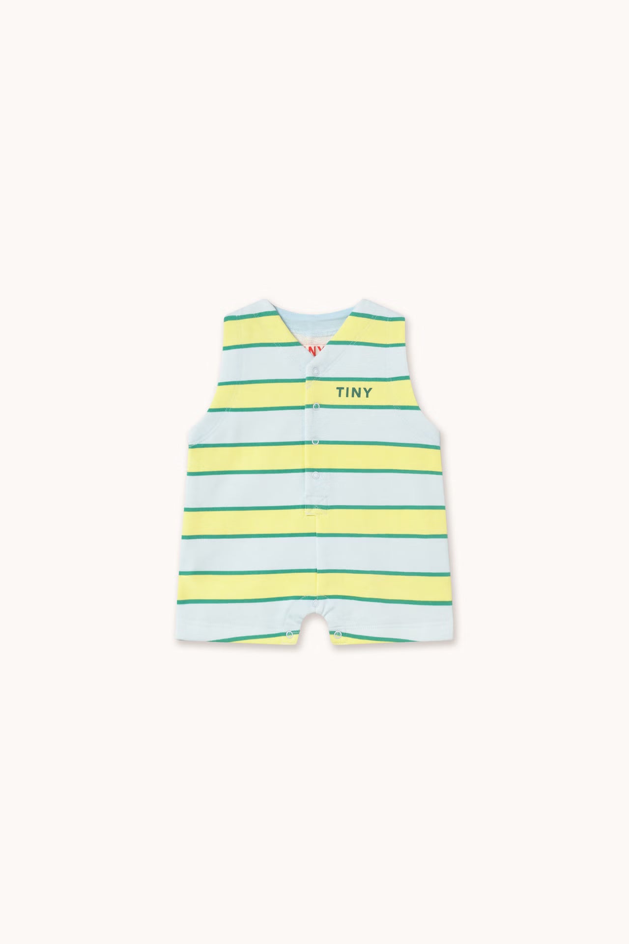 (Pre-Order) Tiny Cotton Retro Stripes Jumpsuit