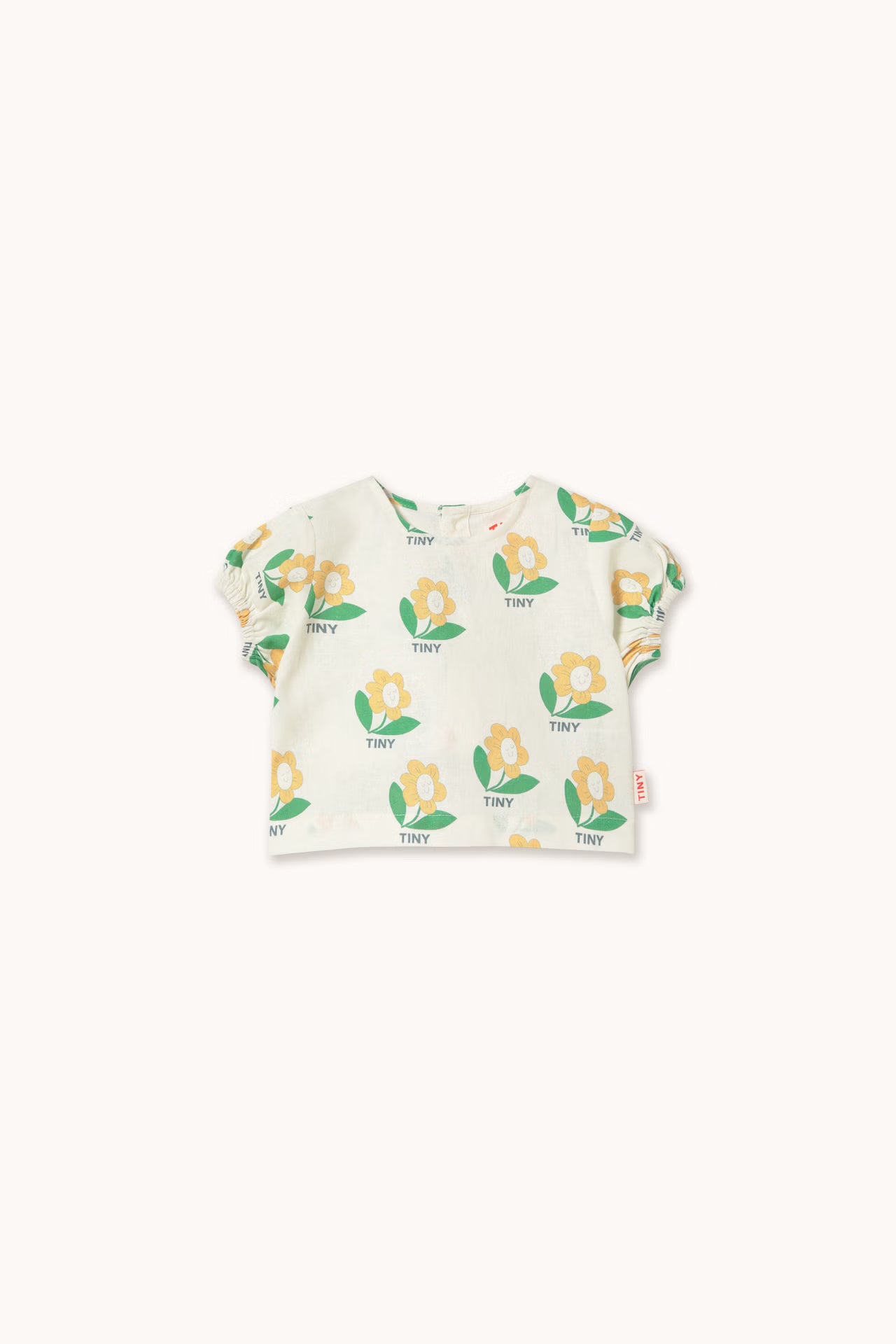 (Pre-Order) Tiny Cotton Tiny Flower Linen Baby Shirt