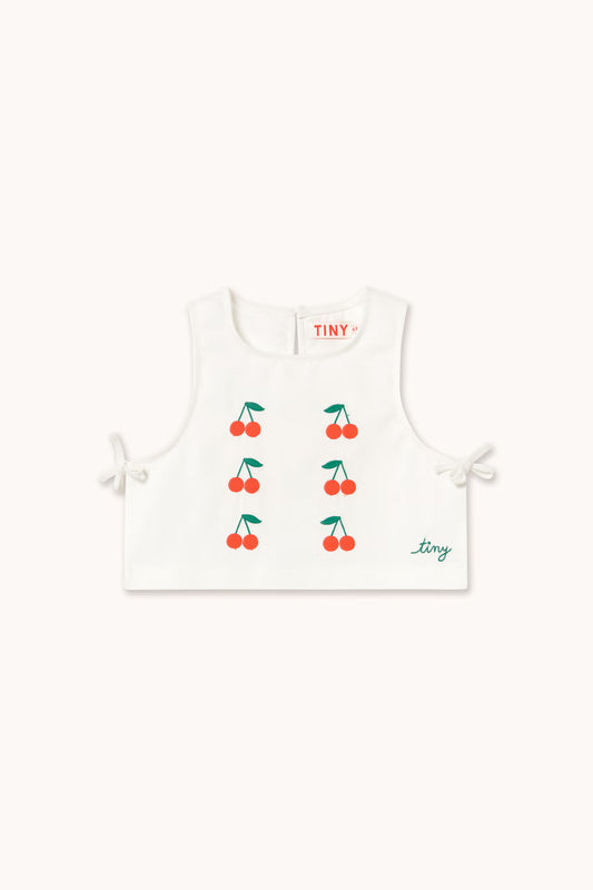 (Pre-Order) Tiny Cotton Mini Cherries Twill Top