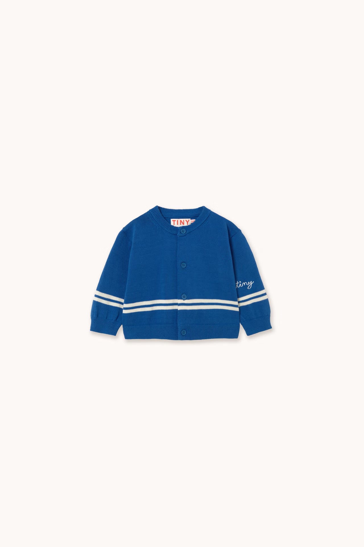 (Pre-Order) Tiny Cotton Stripes Baby Cardigan