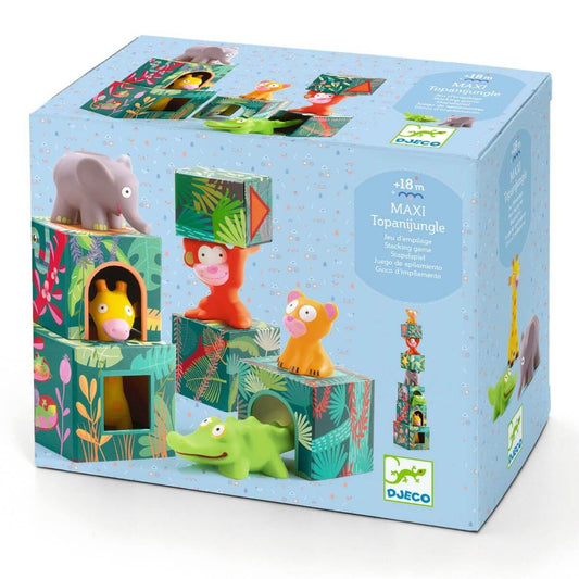 (Pre-Order) Djeco Maxi Topanijungle Blocks