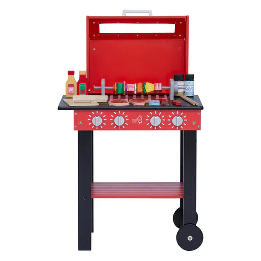 (PRE-ORDER)Teamson Kids Little Helper Backyard BBQ Grill Playset