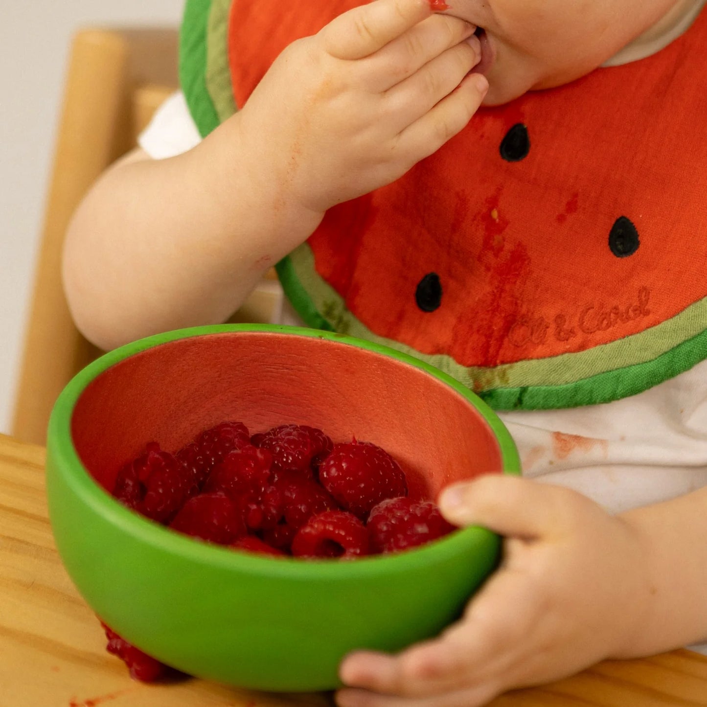 (Pre-Order) Oli&Carol Wally The Watermelon Bowl & Spoon Set